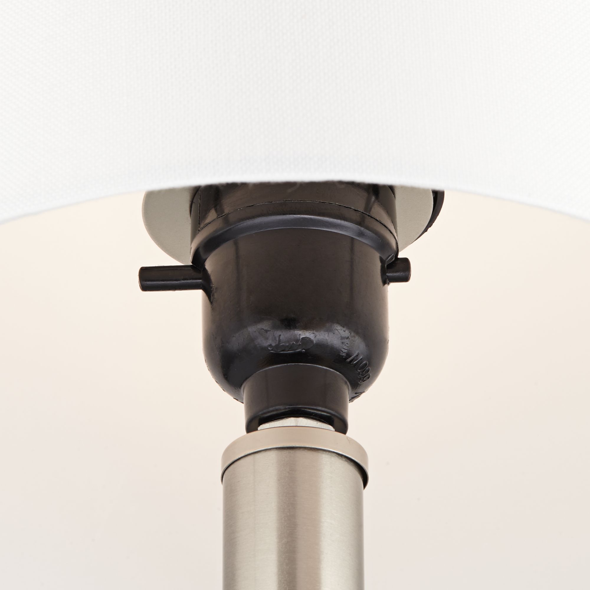 Image 5 Possini Euro Rita 14 3/4" Glass Accent Lamps Set of 2 with Dimmers more views