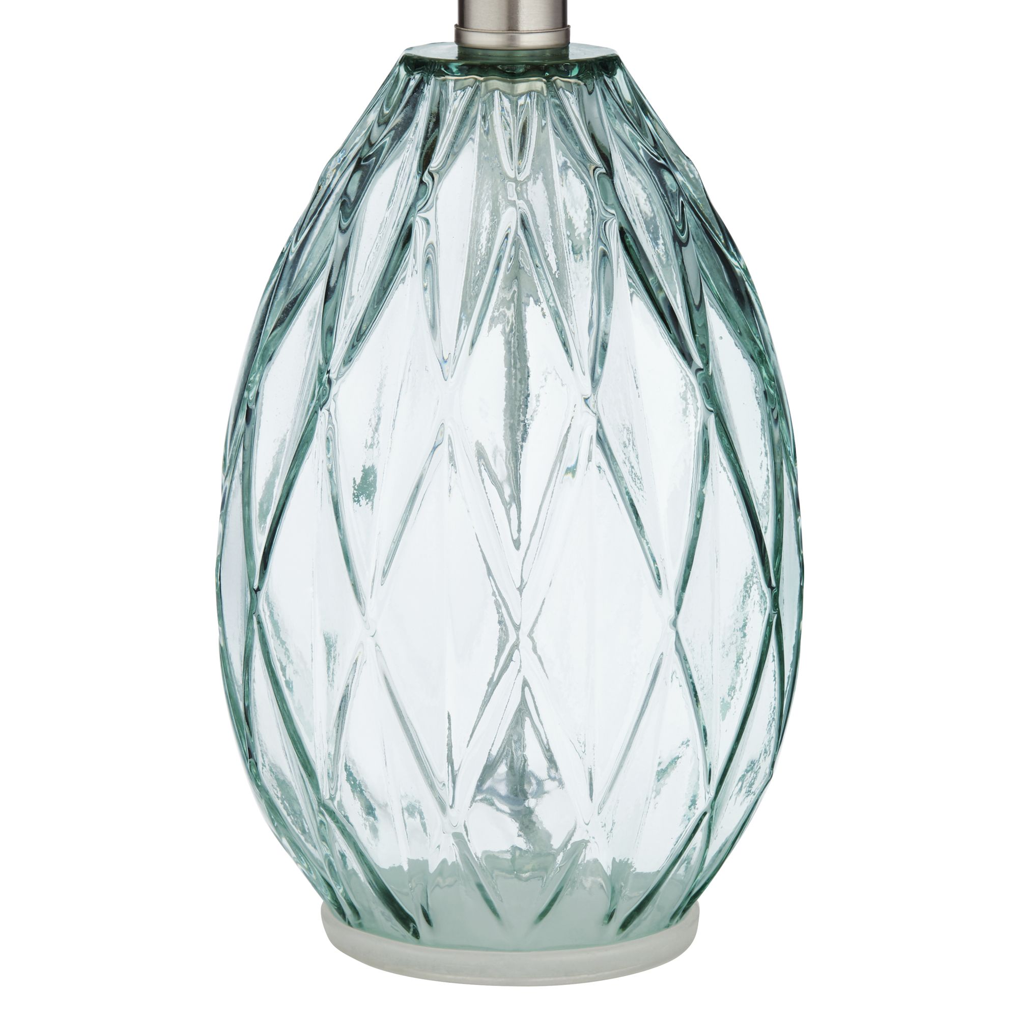 Image 7 Possini Euro Rita 14 3/4" Glass Table Lamp Set of 2 with Smart Sockets more views