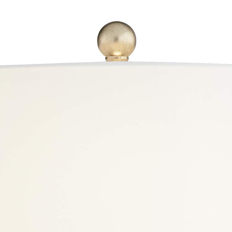 Image 5 Possini Euro Rivera Champagne Gold Geometric Modern Table Lamp more views