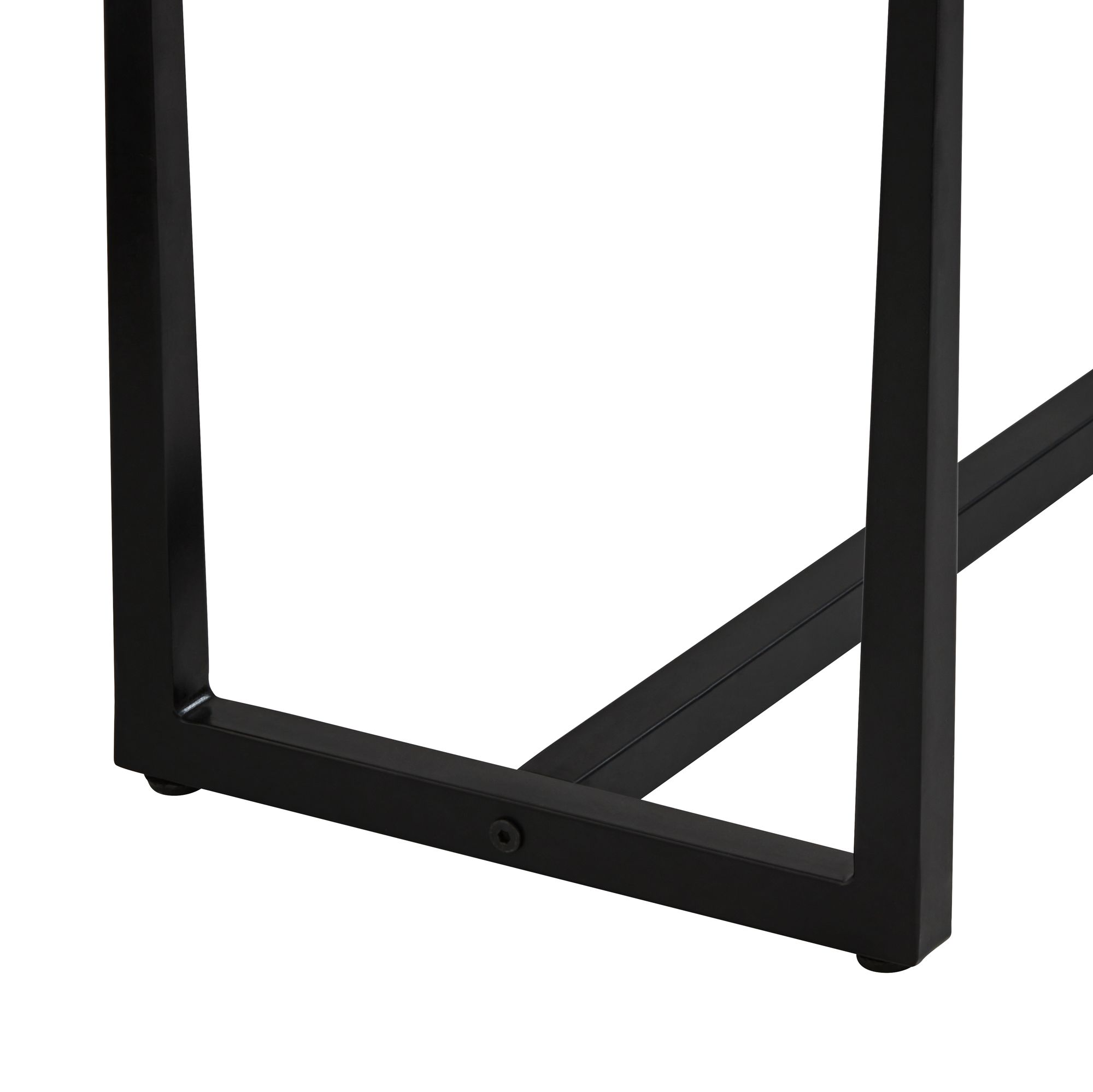 Image 5 Possini Euro Roanoke 44" Wide Black Wood Console Table more views
