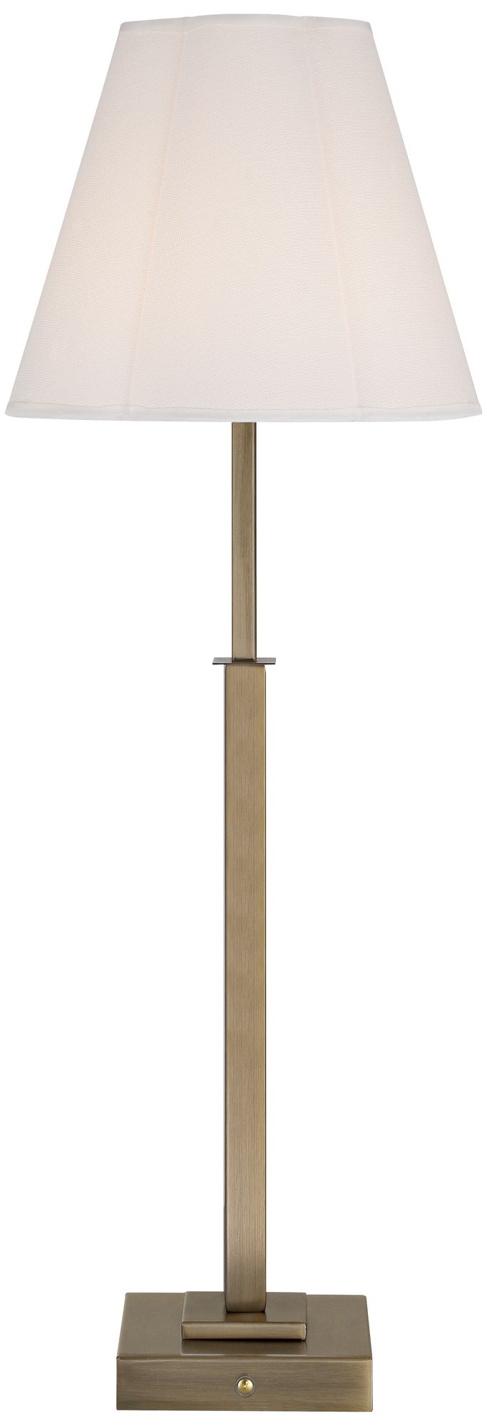 Possini Euro Robin 25 1/2" High Brass Metal Battery Power Table Lamp