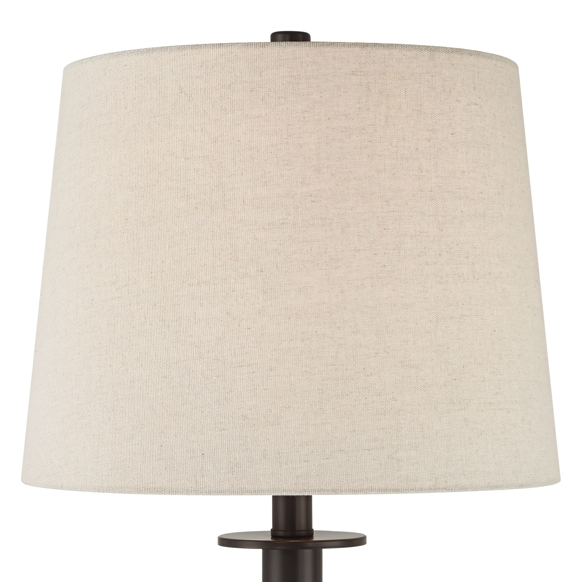 Image 6 Possini Euro Rockford 26" High Bronze USB Table Lamps Set of 2 more views