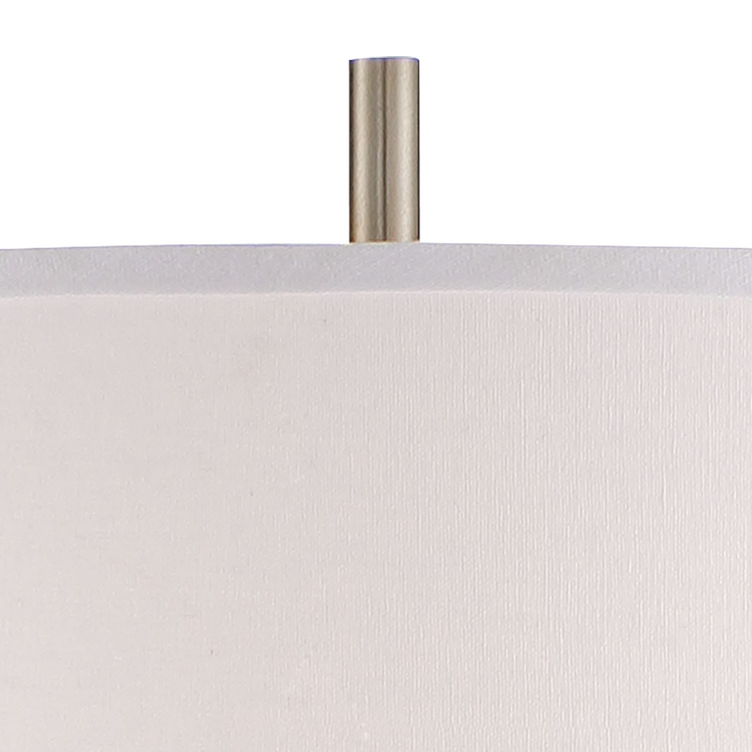 Image 2 Possini Euro Roland Black and Brushed Nickel 2-Light Floor Lamp with Riser more views