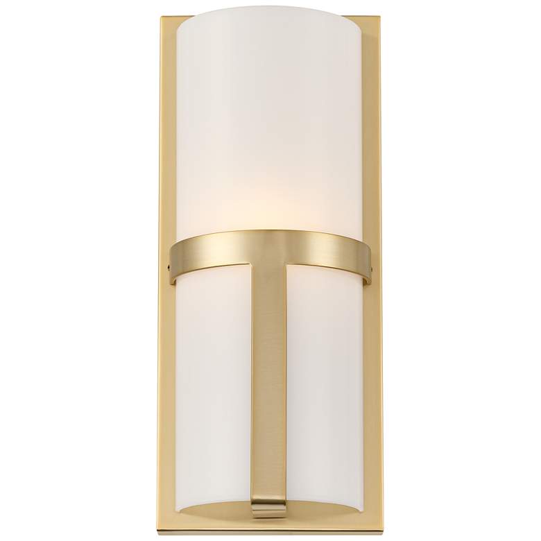 Image 3 Possini Euro Roma 12" High Soft Gold Wall Sconce more views
