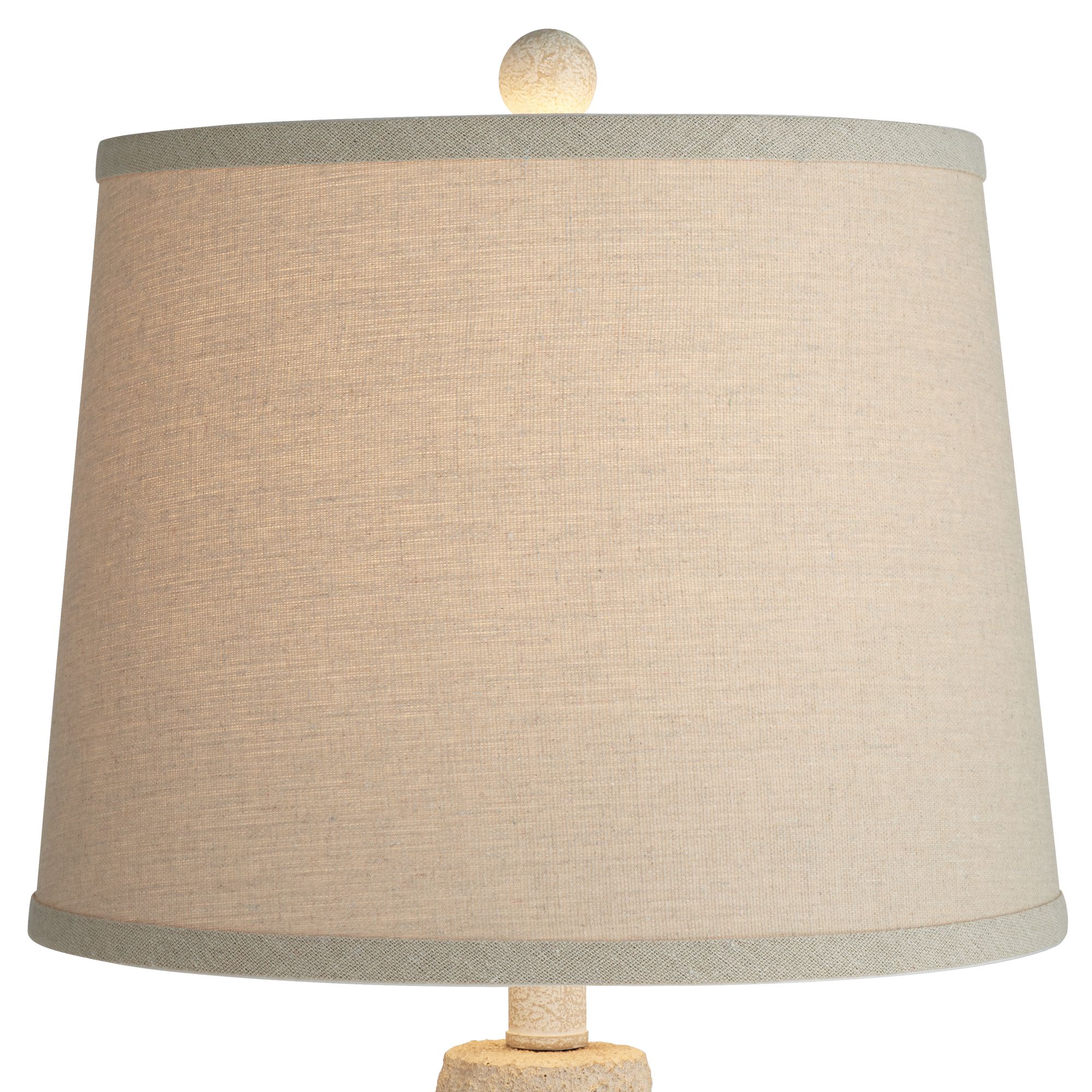 Image 4 Possini Euro Romeo 23 1/2" Distressed Earth Jar Table Lamps Set of 2 more views