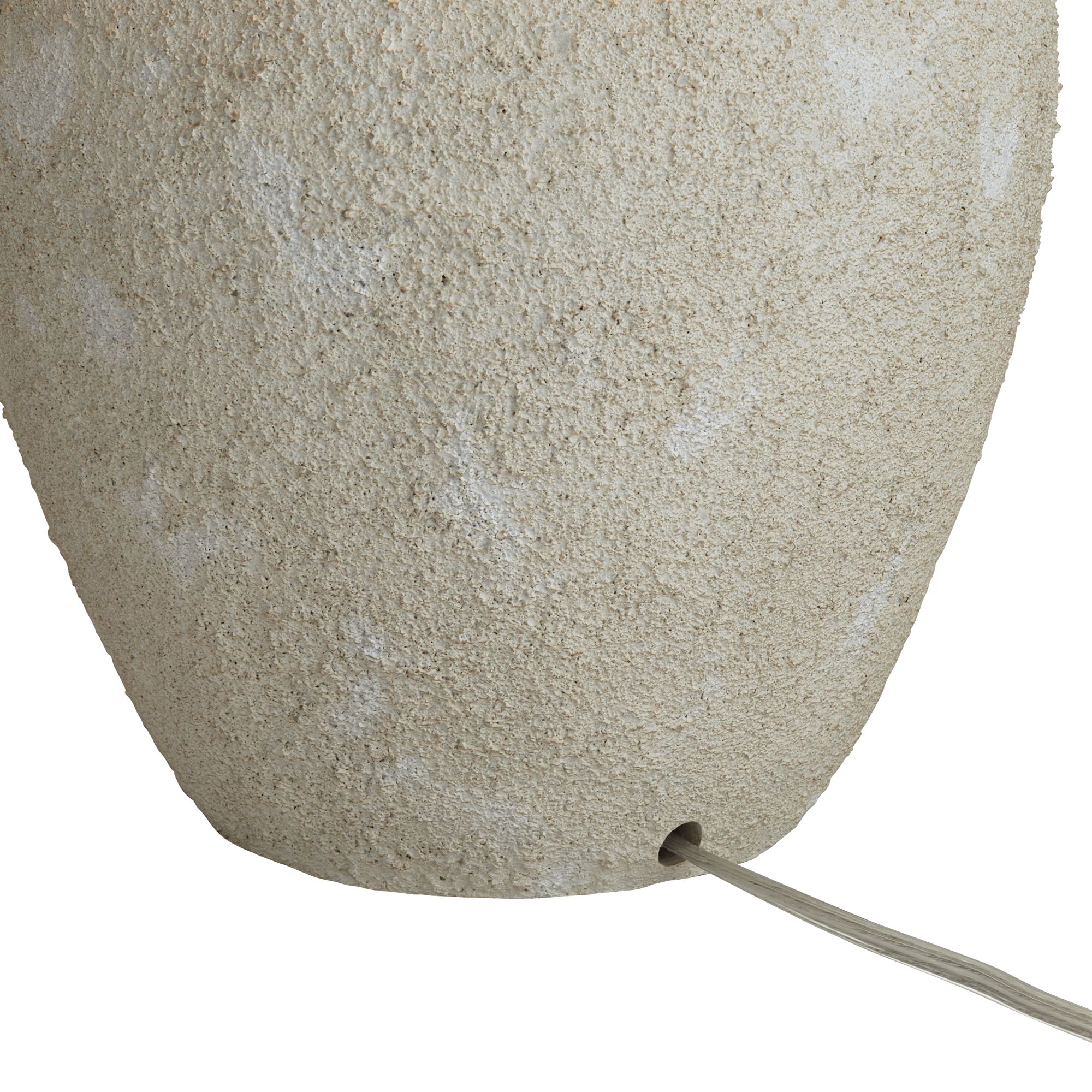 Image 7 Possini Euro Romeo 23 1/2" Distressed Earth Jar Table Lamps Set of 2 more views