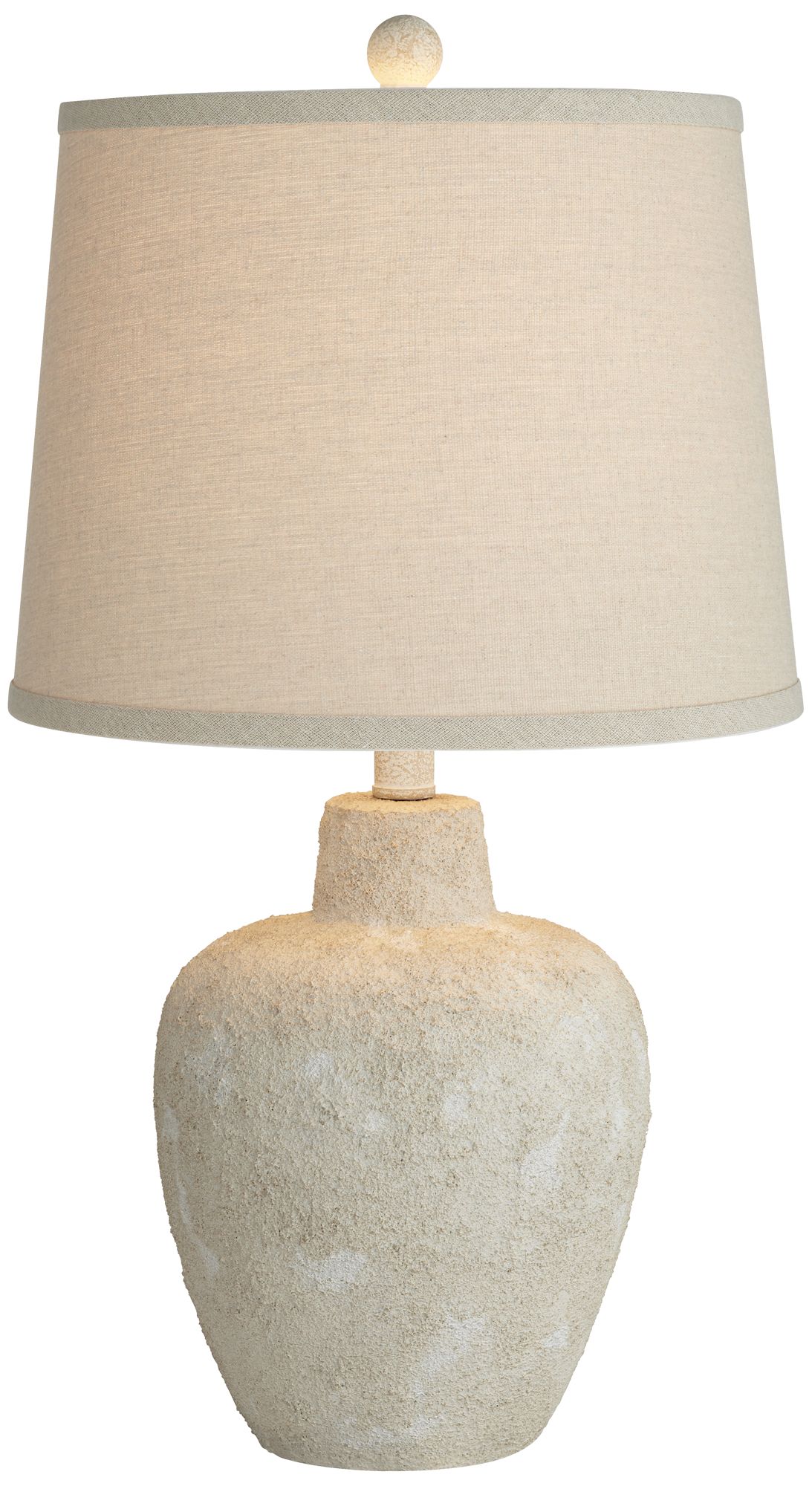 Possini Euro Romeo 23 1/2" Distressed Earth Jar Table Lamps Set of 2