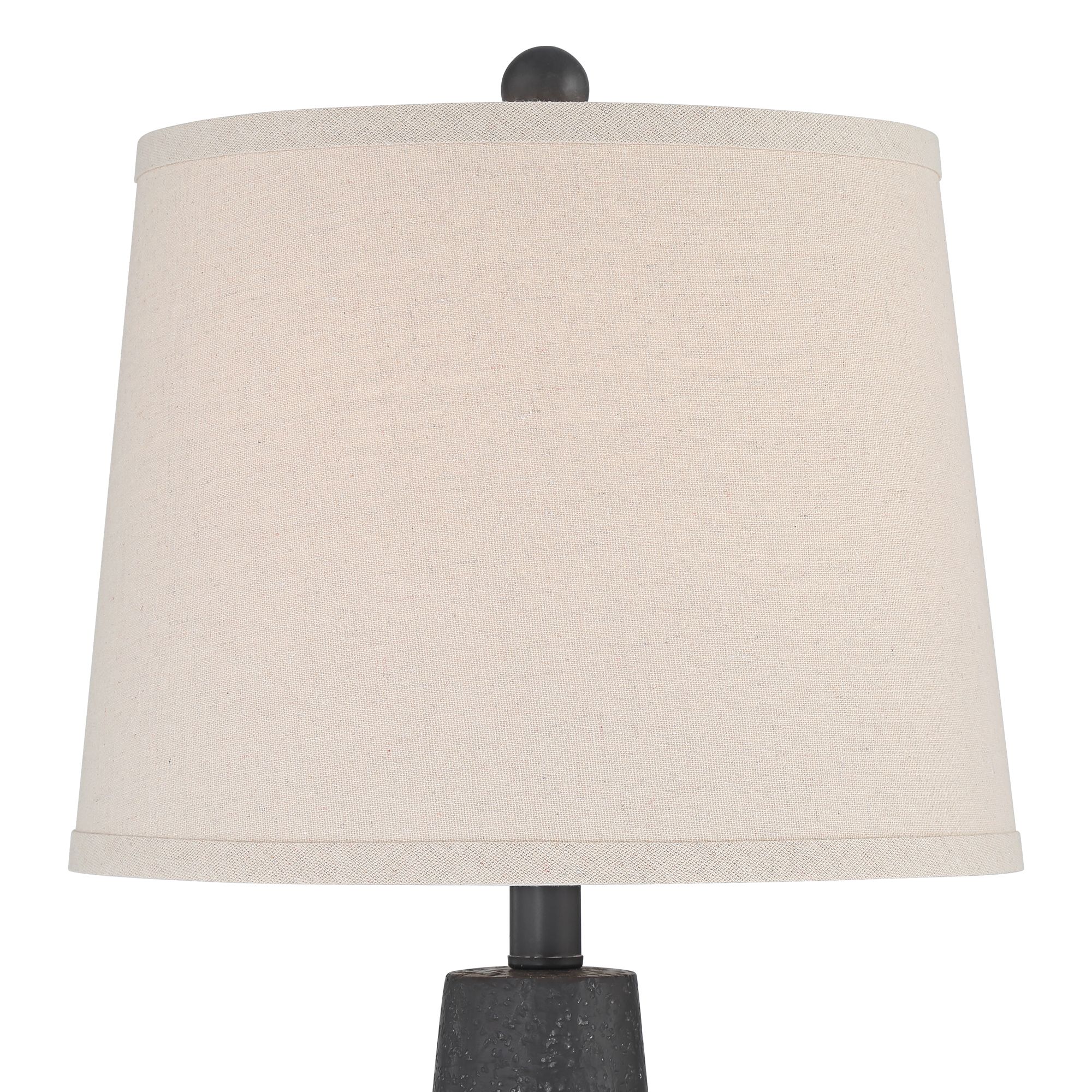 Image 5 Possini Euro Romeo 23 1/2" High Stone Gray Jar Table Lamps Set of 2 more views
