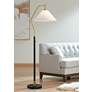2_Possini Euro Rook 66" Chairside Arc Floor Lamp with Dimmer