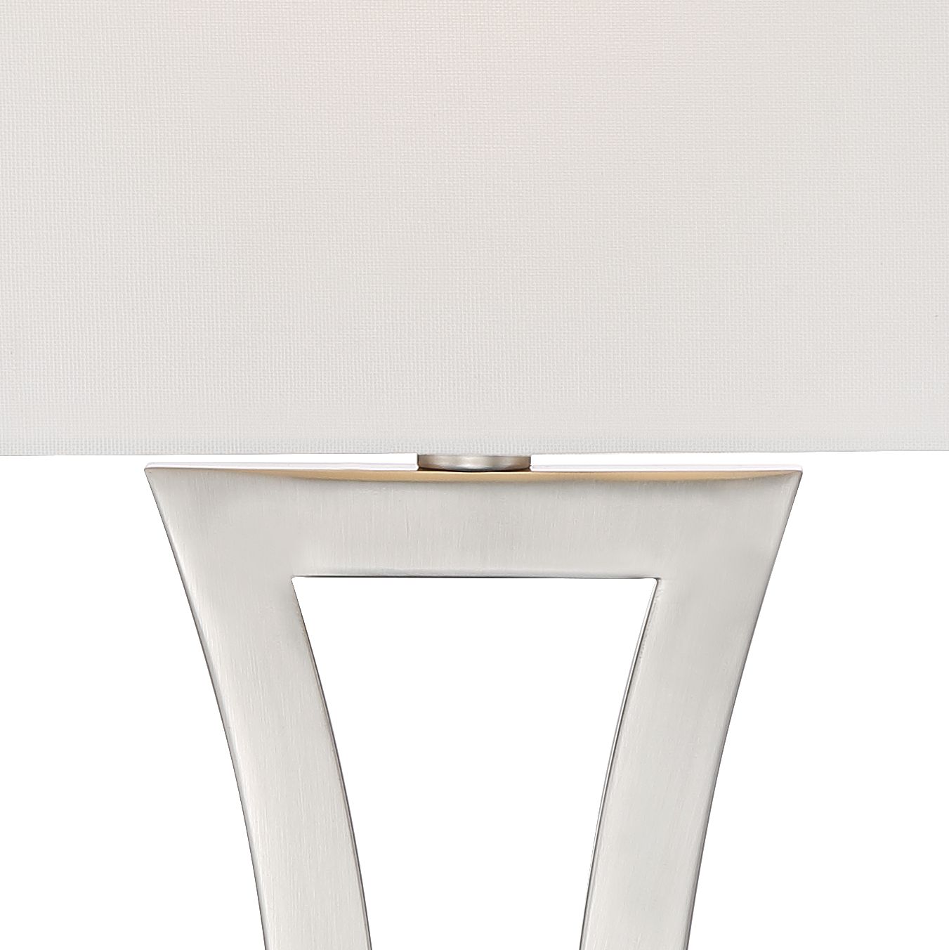 Image 3 Possini Euro Roxie 31" High Brushed Nickel Lamps Set of 2 with Dimmers more views