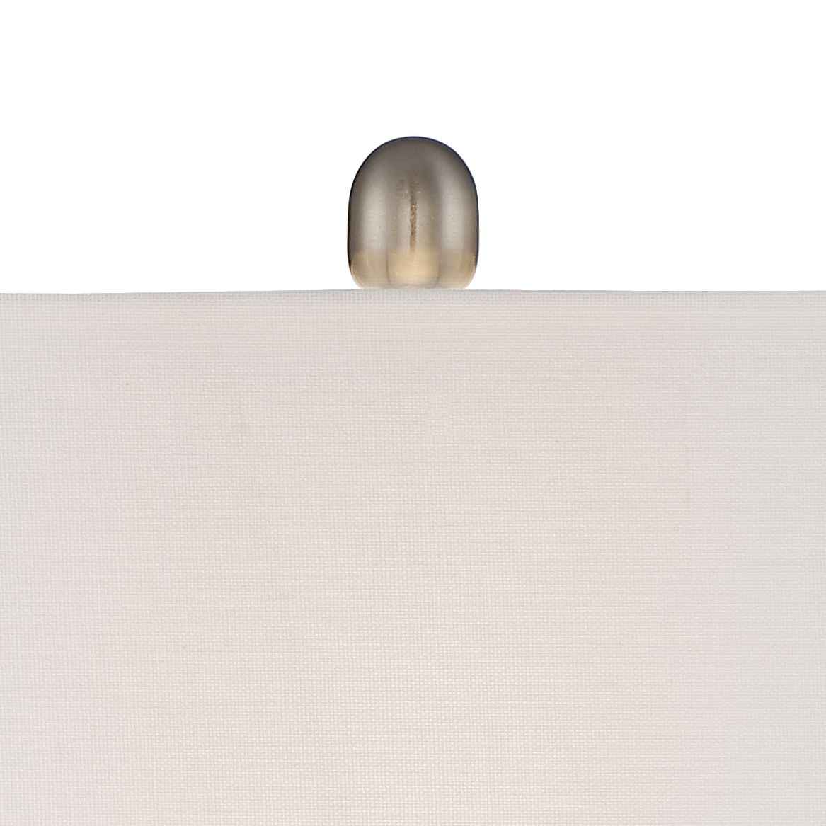 Image 4 Possini Euro Roxie 31" High Brushed Nickel Lamps Set of 2 with Dimmers more views