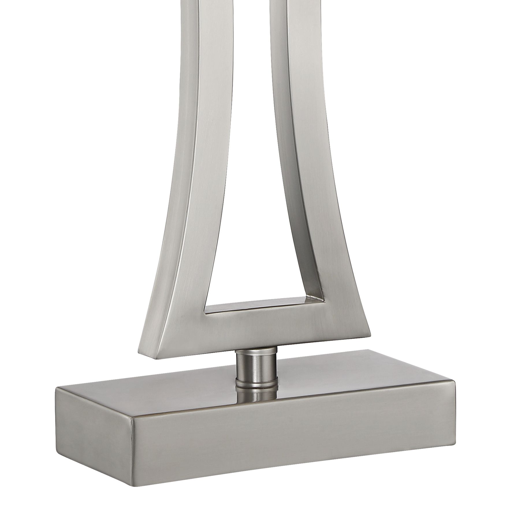 Image 5 Possini Euro Roxie 31" High Brushed Nickel Lamps Set of 2 with Dimmers more views