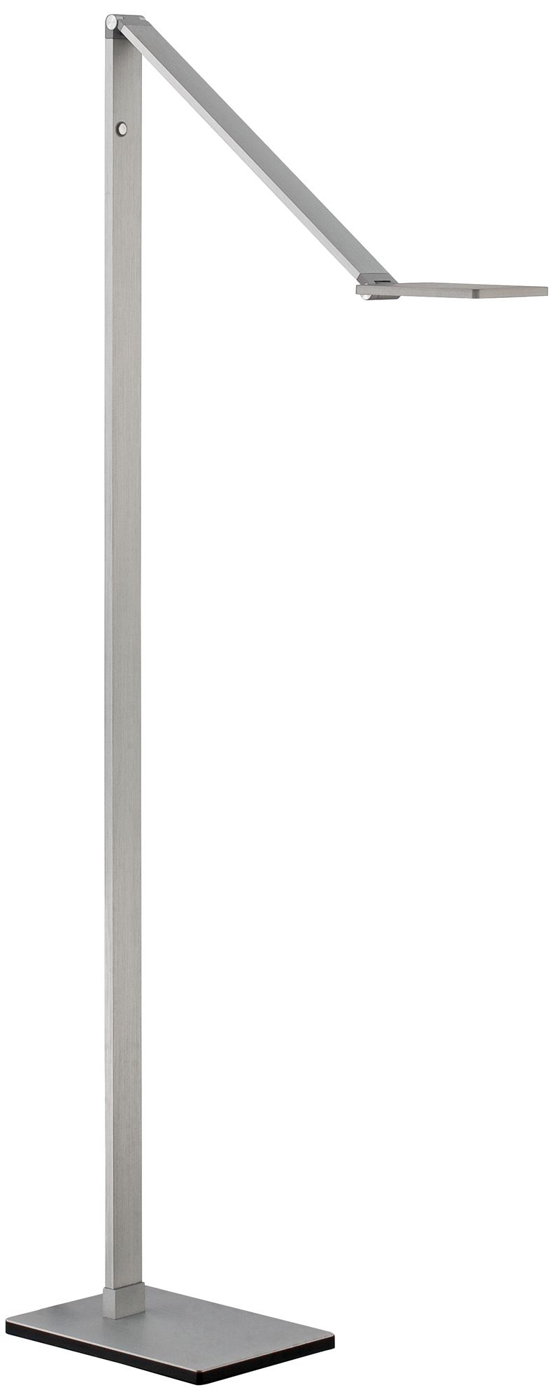 Watch A Video About the Possini Euro Bentley Adjustable Arm Aluminum LED Task Floor Lamp