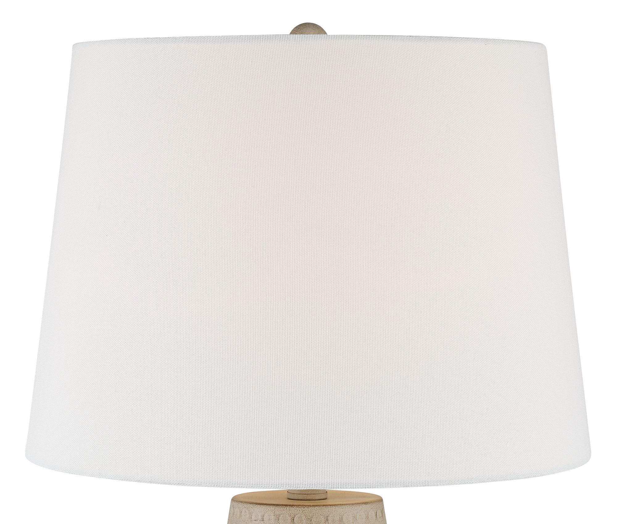 Image 4 Possini Euro Rupert 24 3/4" Beige Hammered Metal Vase Table Lamp more views
