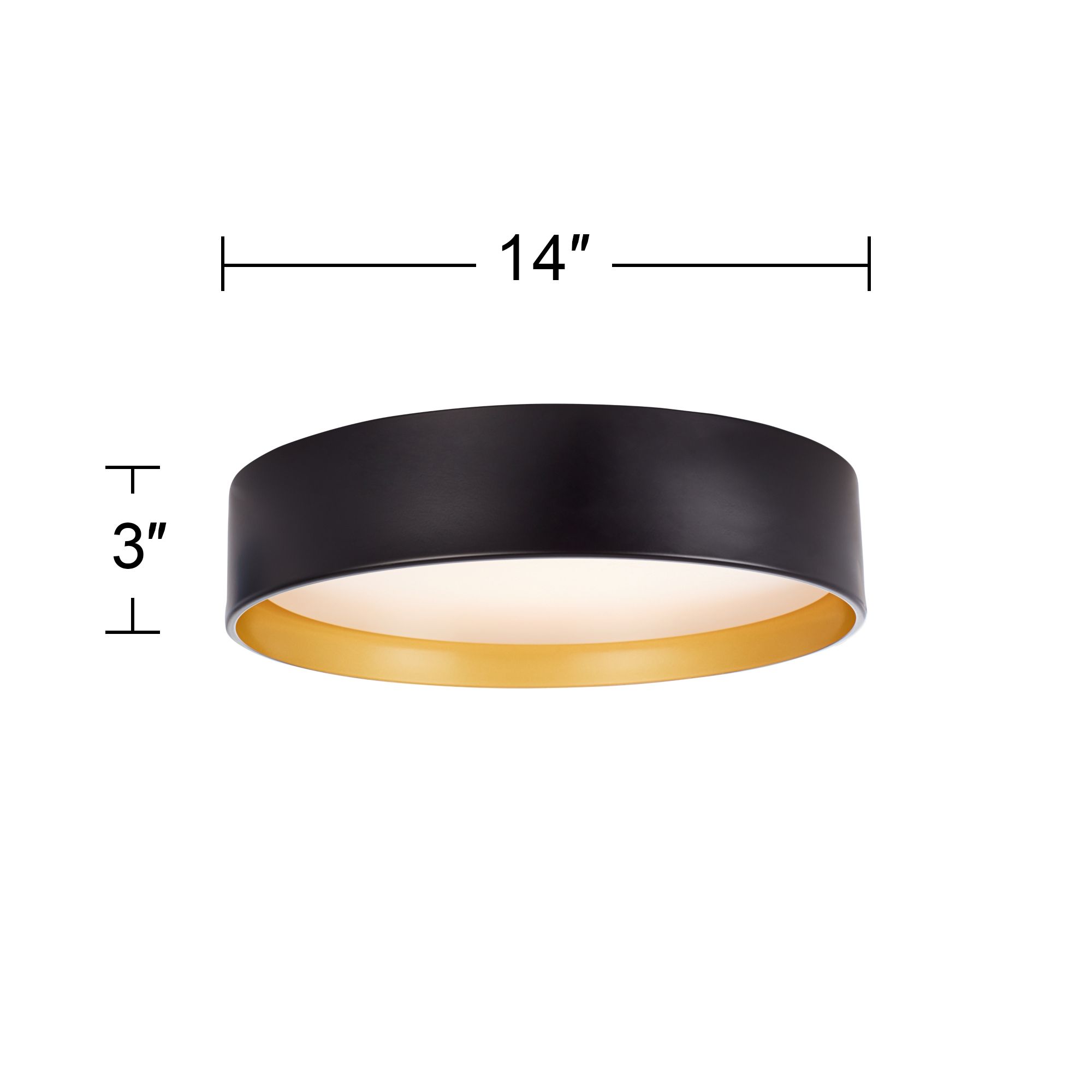 Watch  A Video About the Possini Euro Russo 14 Wide Black and Brass LED Ceiling Light