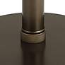 4_Possini Euro Saba 58 1/2" High Dark Bronze Mushroom Dome Floor Lamp more views