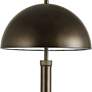 5_Possini Euro Saba 58 1/2" High Dark Bronze Mushroom Dome Floor Lamp more views