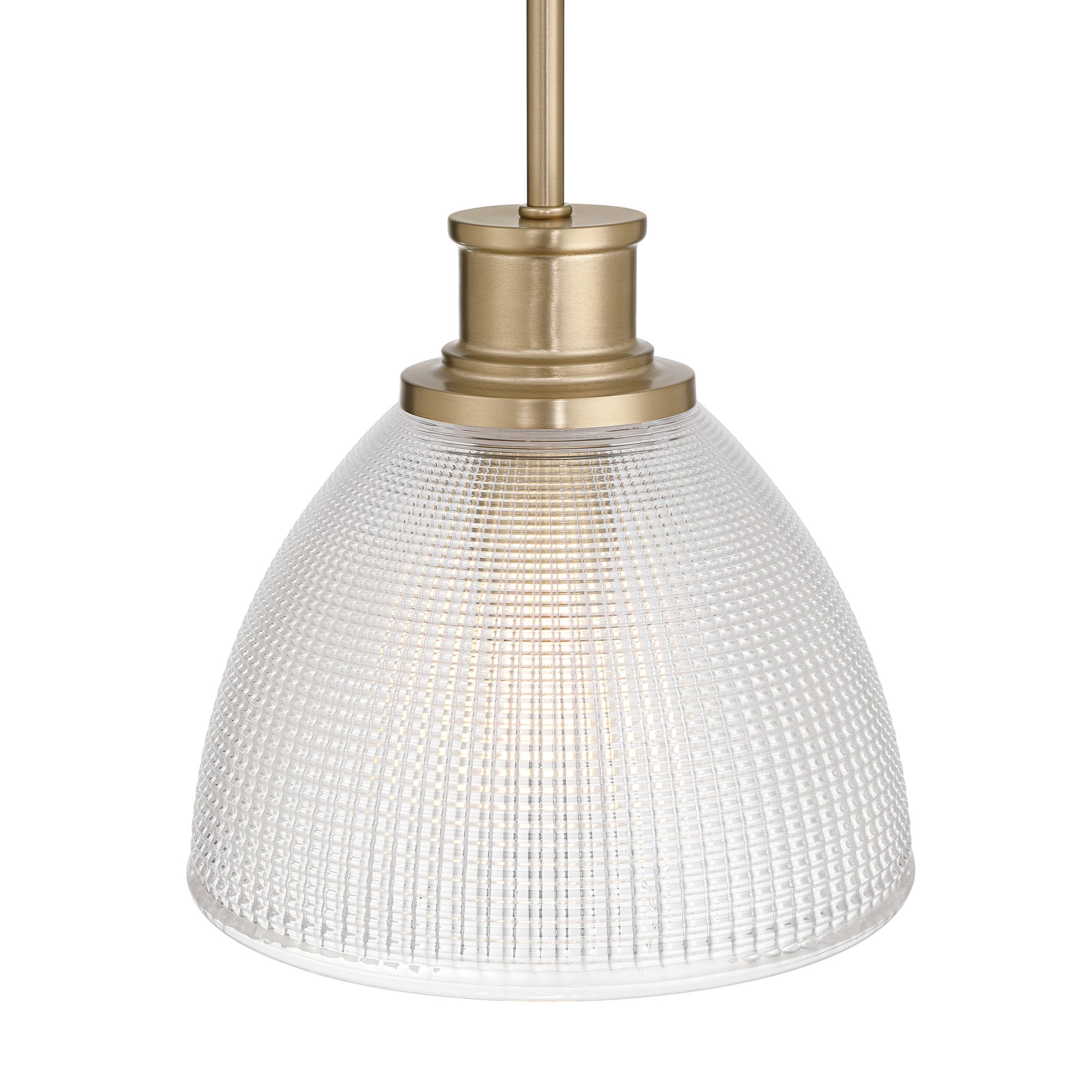 Image 4 Possini Euro Sabrina 10" Wide Brass Mini Pendant Light more views