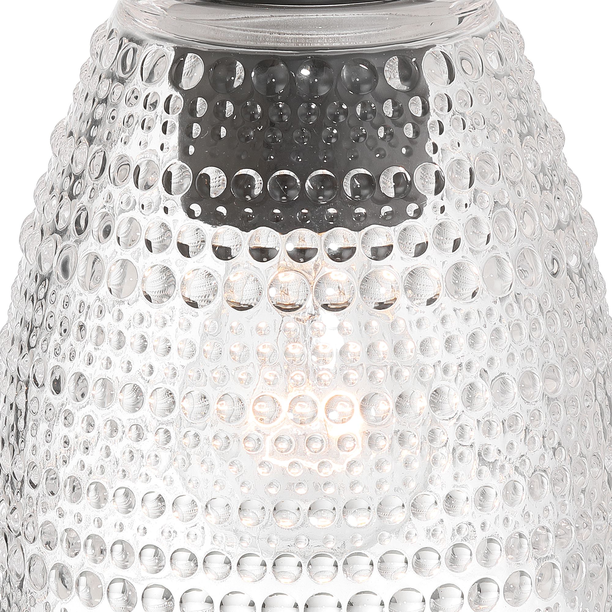 Image 5 Possini Euro Sabrina 5 3/4" Wide Black Mini Pendant Light more views