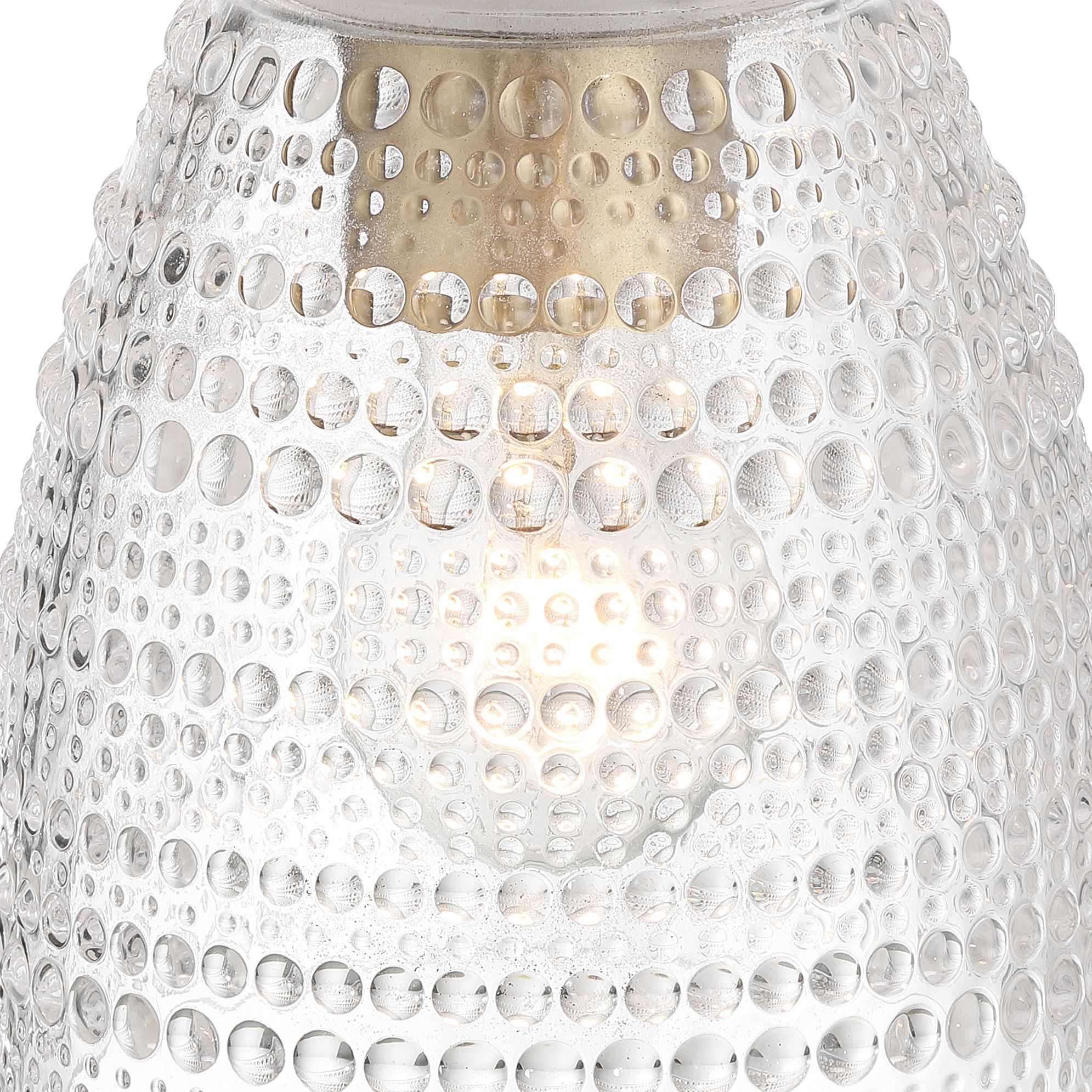 Image 5 Possini Euro Sabrina 5 3/4" Wide Brass Mini Pendant Light more views