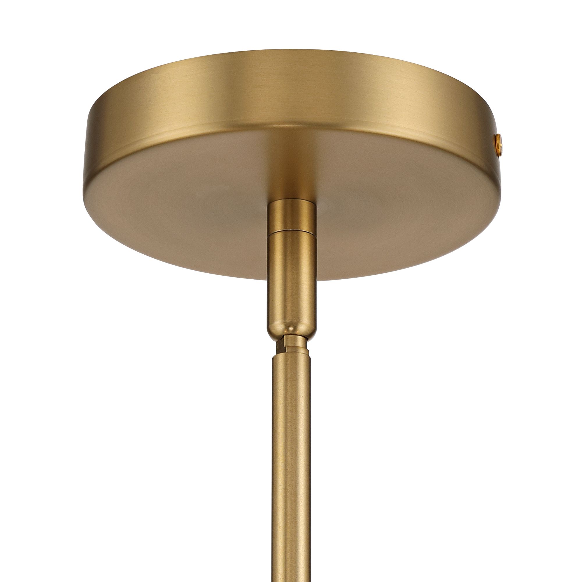 Image 4 Possini Euro Safia 24" Wide Brushed Gold Glass 3-Light Chandelier more views