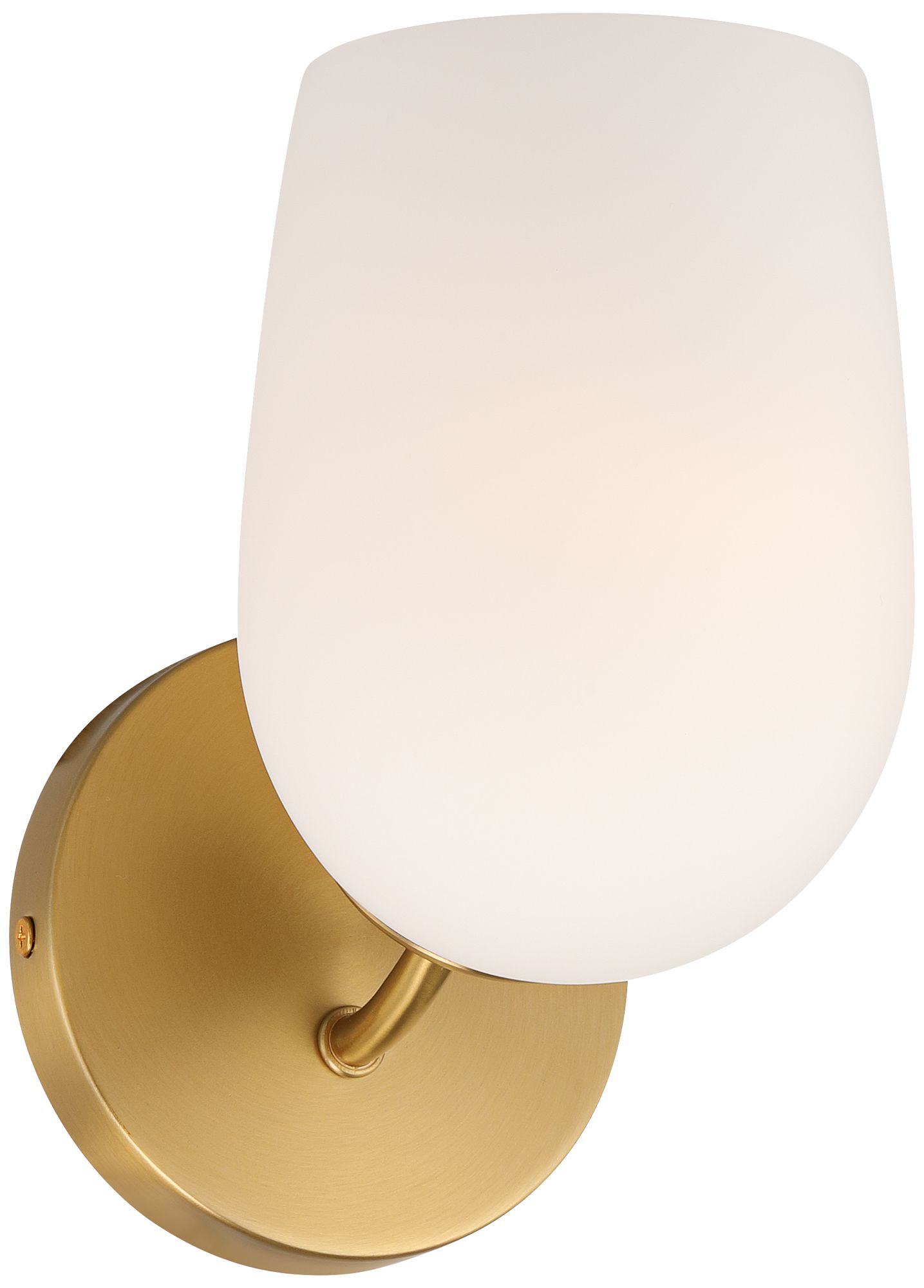 Image 5 Possini Euro Safia 7 3/4" High Brushed Gold Pocket Wall Sconce more views