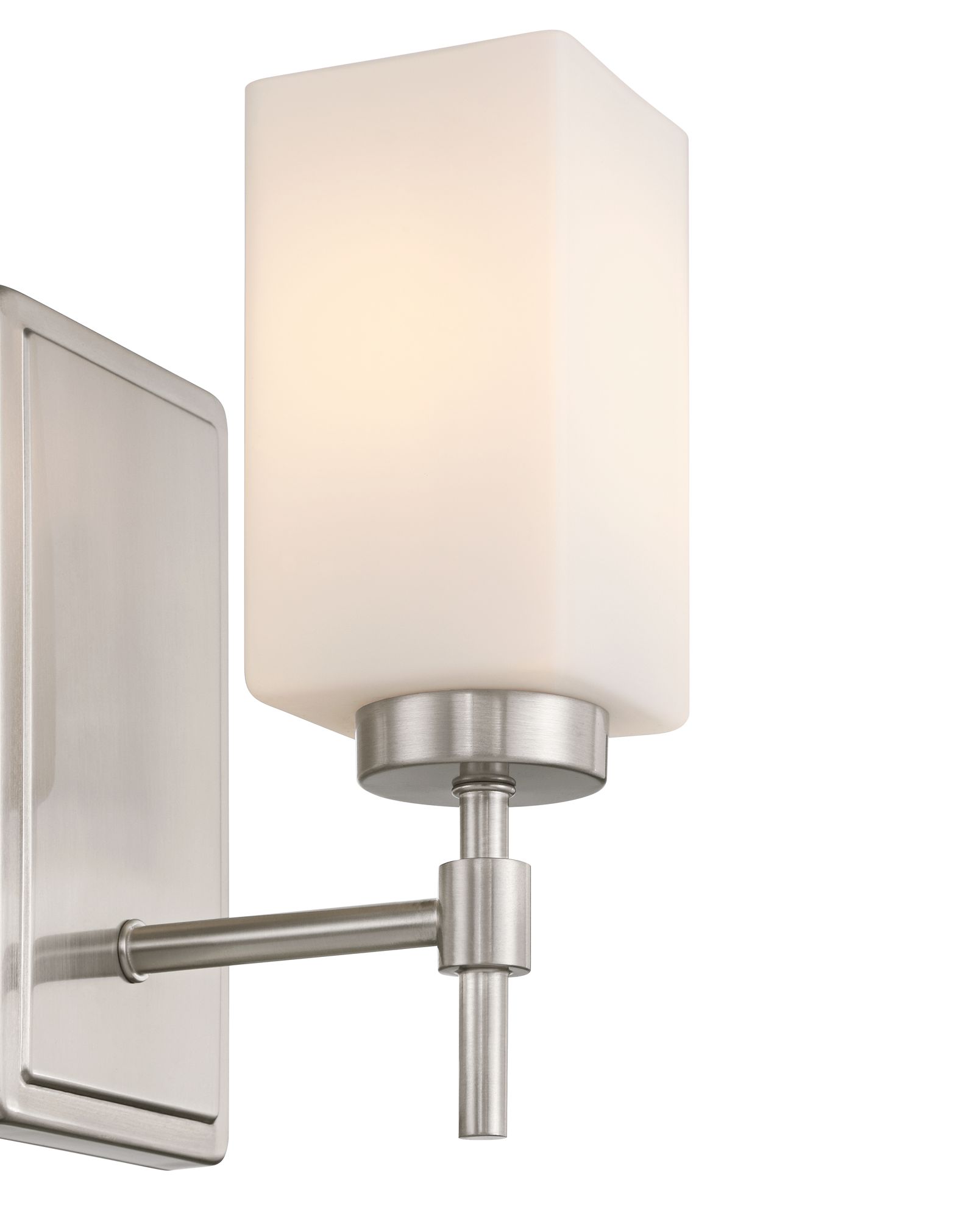 Image 3 Possini Euro Salo 9 3/4" High Brushed Nickel Wall Sconce Set of 2 more views