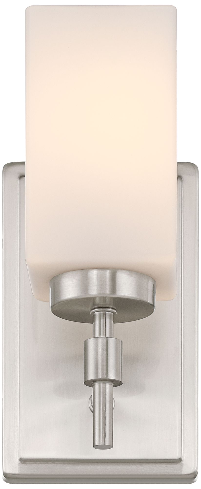 Image 6 Possini Euro Salo 9 3/4" High Brushed Nickel Wall Sconce Set of 2 more views