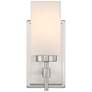 5_Possini Euro Salo 9 3/4" High Brushed Nickel Wall Sconce more views