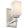 7_Possini Euro Salo 9 3/4" High Brushed Nickel Wall Sconce more views