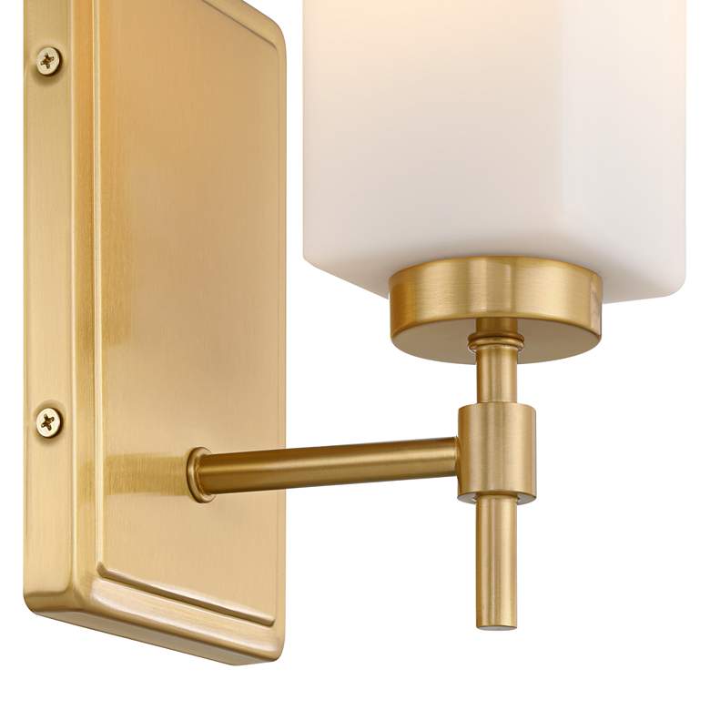 Image 4 Possini Euro Salo 9 3/4" High Gold Wall Sconce Set of 2 more views