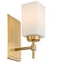 3_Possini Euro Salo 9 3/4" High Gold Wall Sconce more views