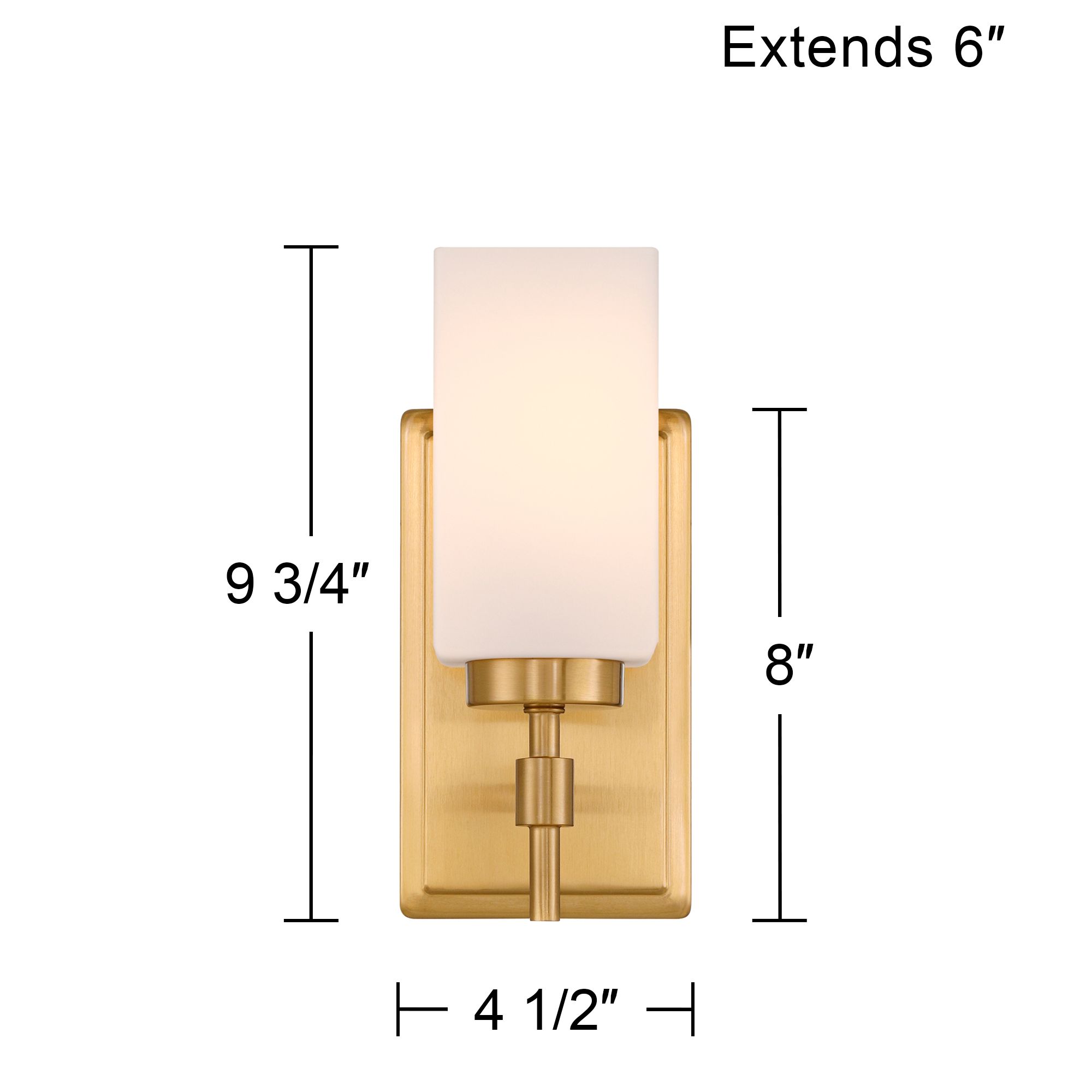 Possini Euro Salo 9 3/4" High Gold Wall Sconce