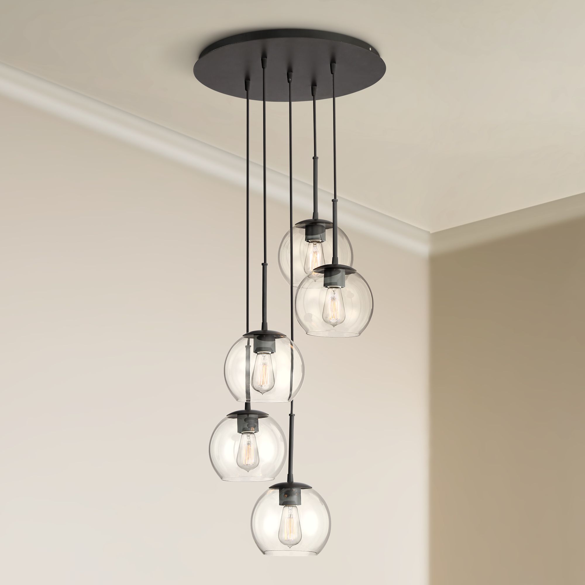 pendant lighting multiple bulbs