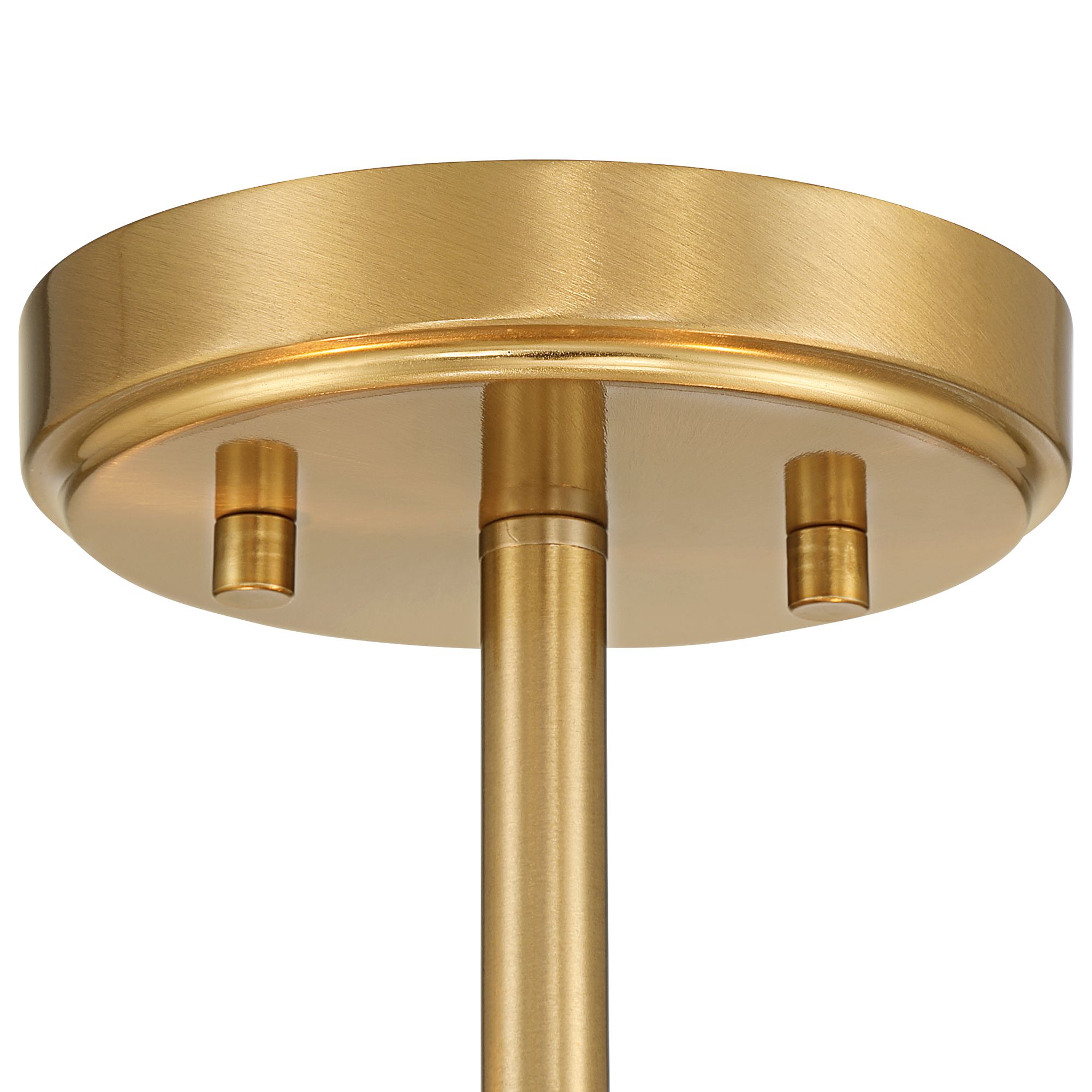 Image 6 Possini Euro Sambuco 17 1/2"W Warm Brass 2-Light Bowl Ceiling Light more views