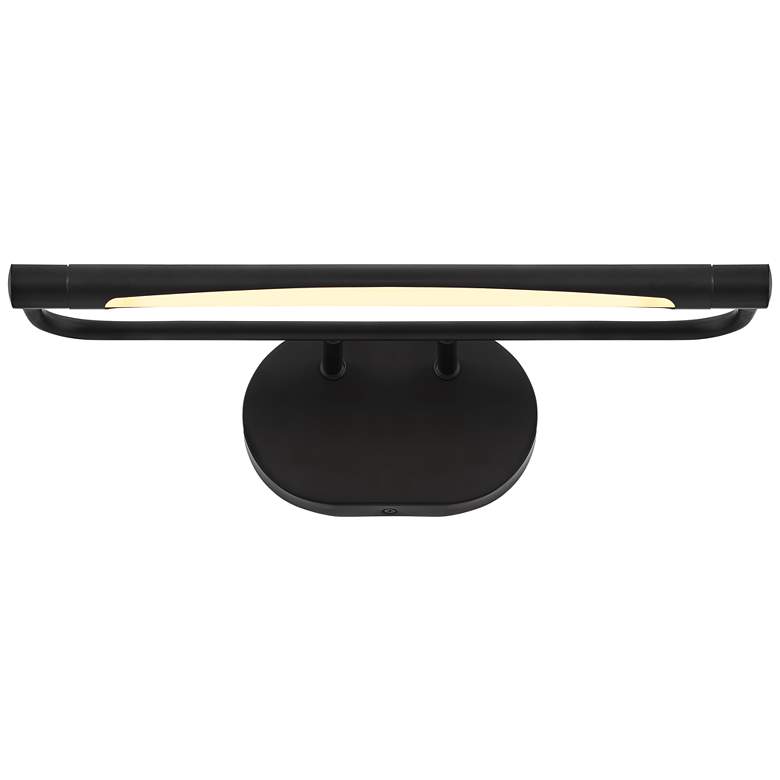 Image 4 Possini Euro Samuel 17" Wide Black LED Picture Light more views