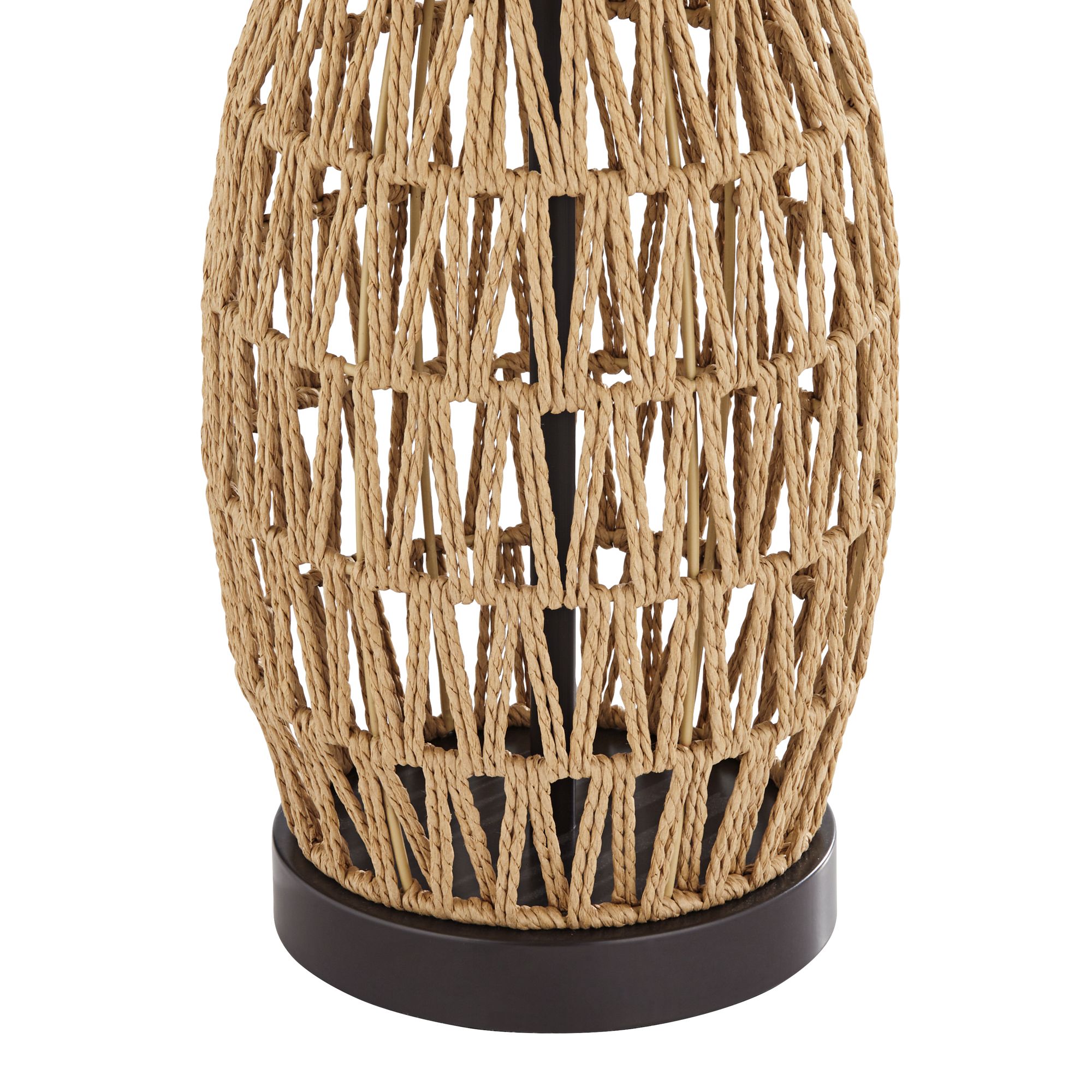 Image 7 Possini Euro San Carlos 27" Rattan Wicker Table Lamps Set of 2 more views