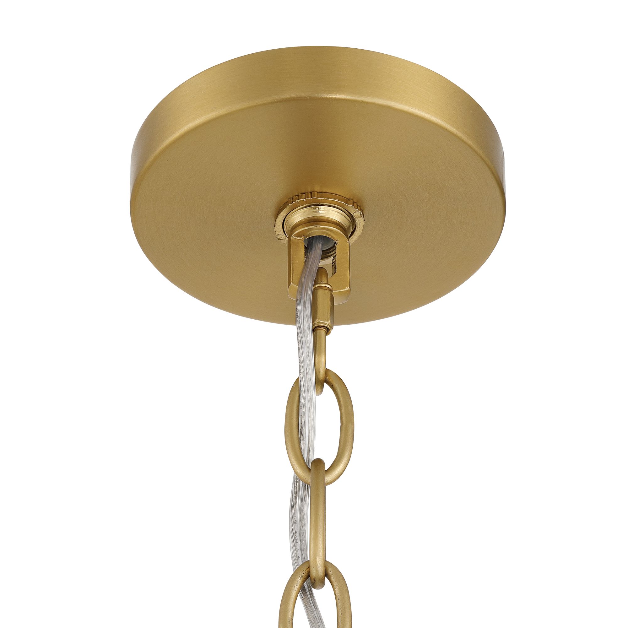 Image 7 Possini Euro San Rocco 16"W Gold Fluted Glass 3-Light Pendant Light more views