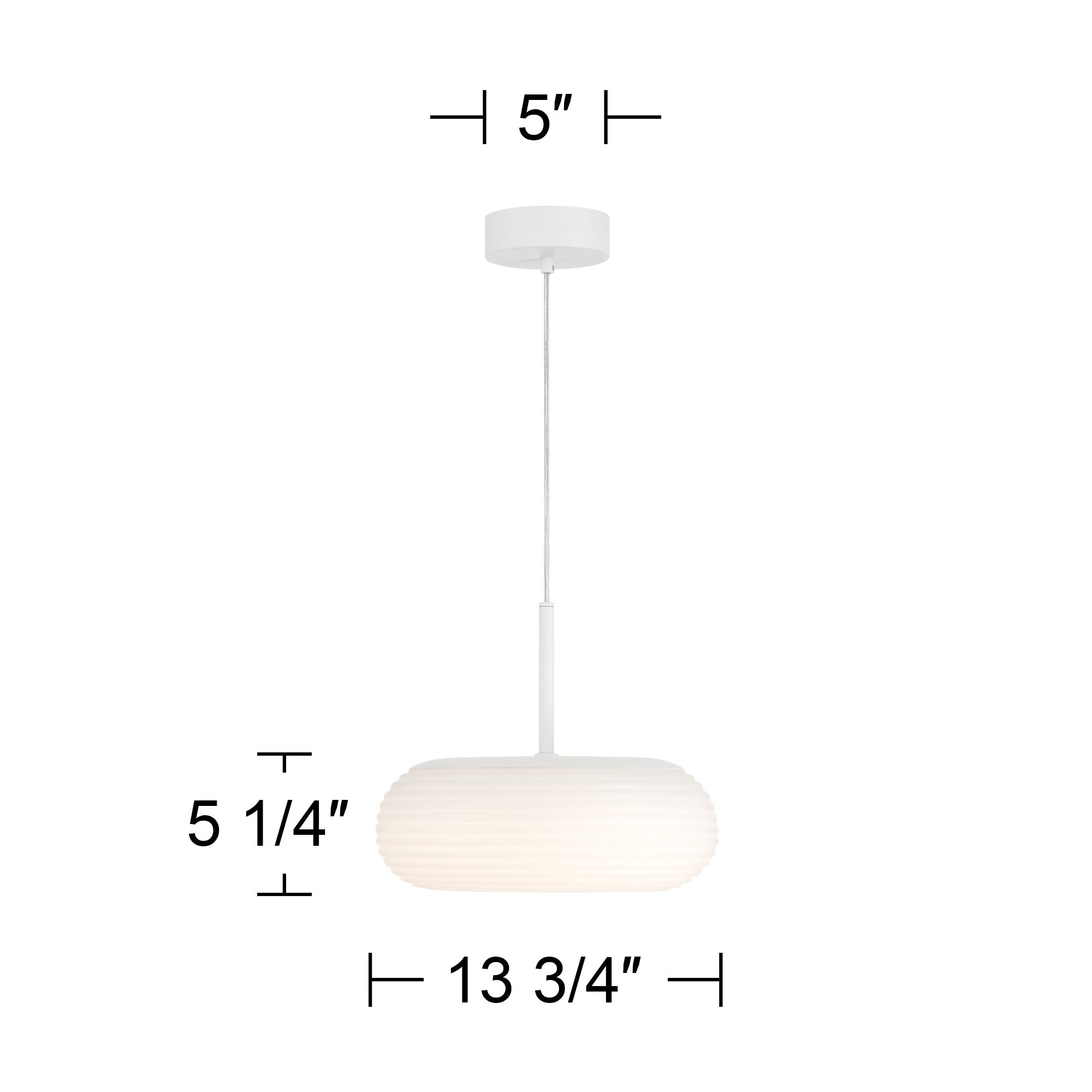 Watch A Video About the Possini Euro Sandringham Sanded White Modern LED Pendant Light