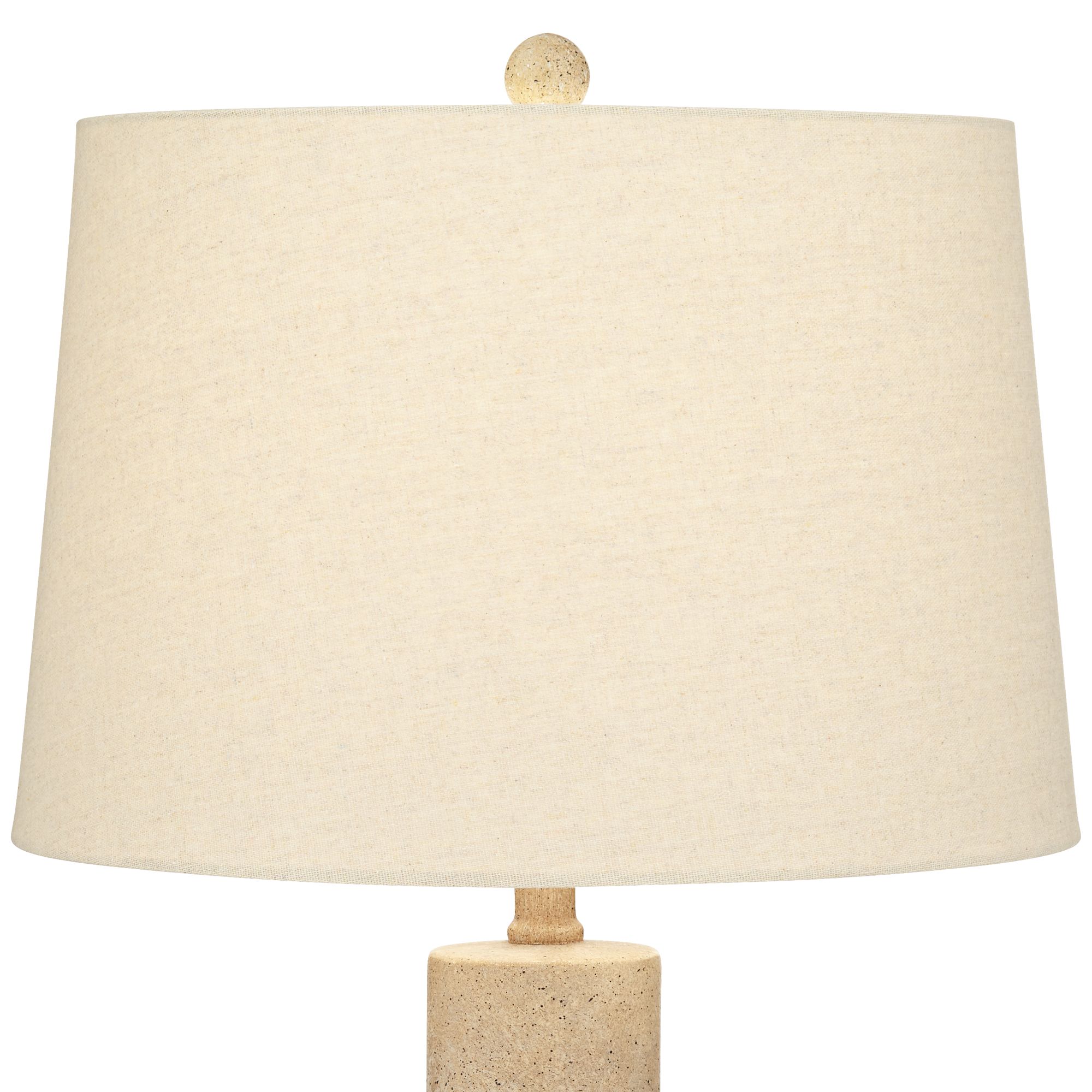 Image 4 Possini Euro Sandstone 27" Modern Gourd Table Lamp more views