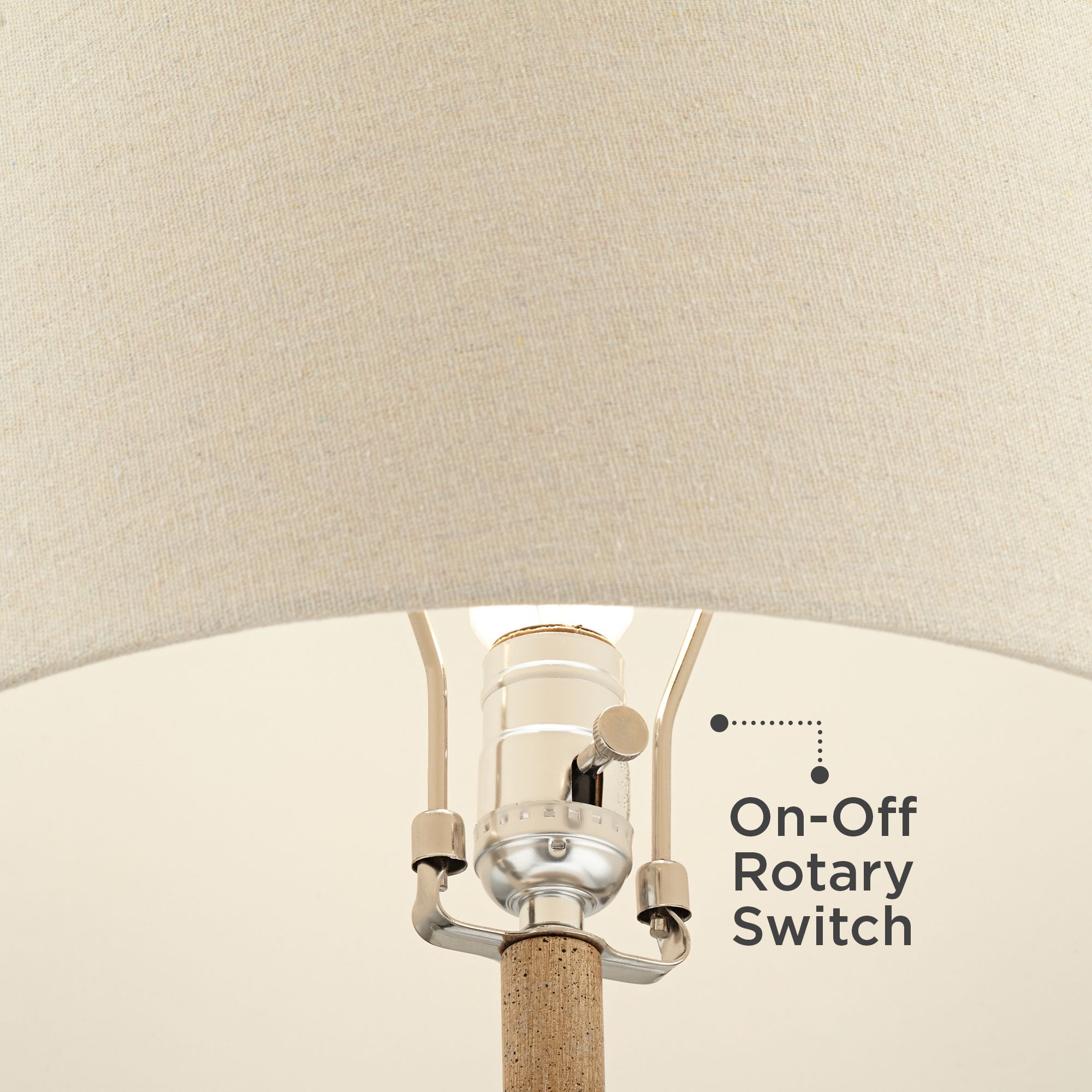 Image 5 Possini Euro Sandstone 27" Modern Gourd Table Lamp more views