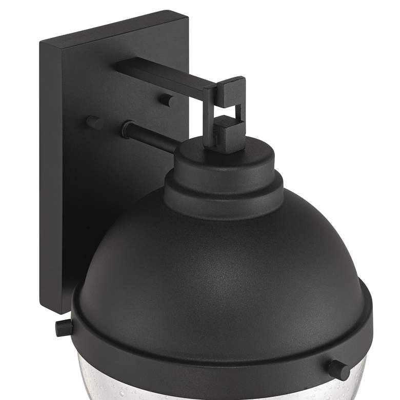 Image 2 Possini Euro Sargasso 11" Black Marine Outdoor Wall Light Set of 2 more views