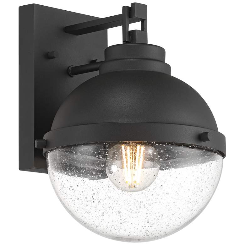 Image 6 Possini Euro Sargasso 11" Black Marine Outdoor Wall Light Set of 2 more views
