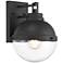 Possini Euro Sargasso 11" Sand Black Wall Sconce