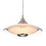 2_Possini Euro Saucer 8"W Nickel and Glass LED Mini Pendant Set of 3 more views