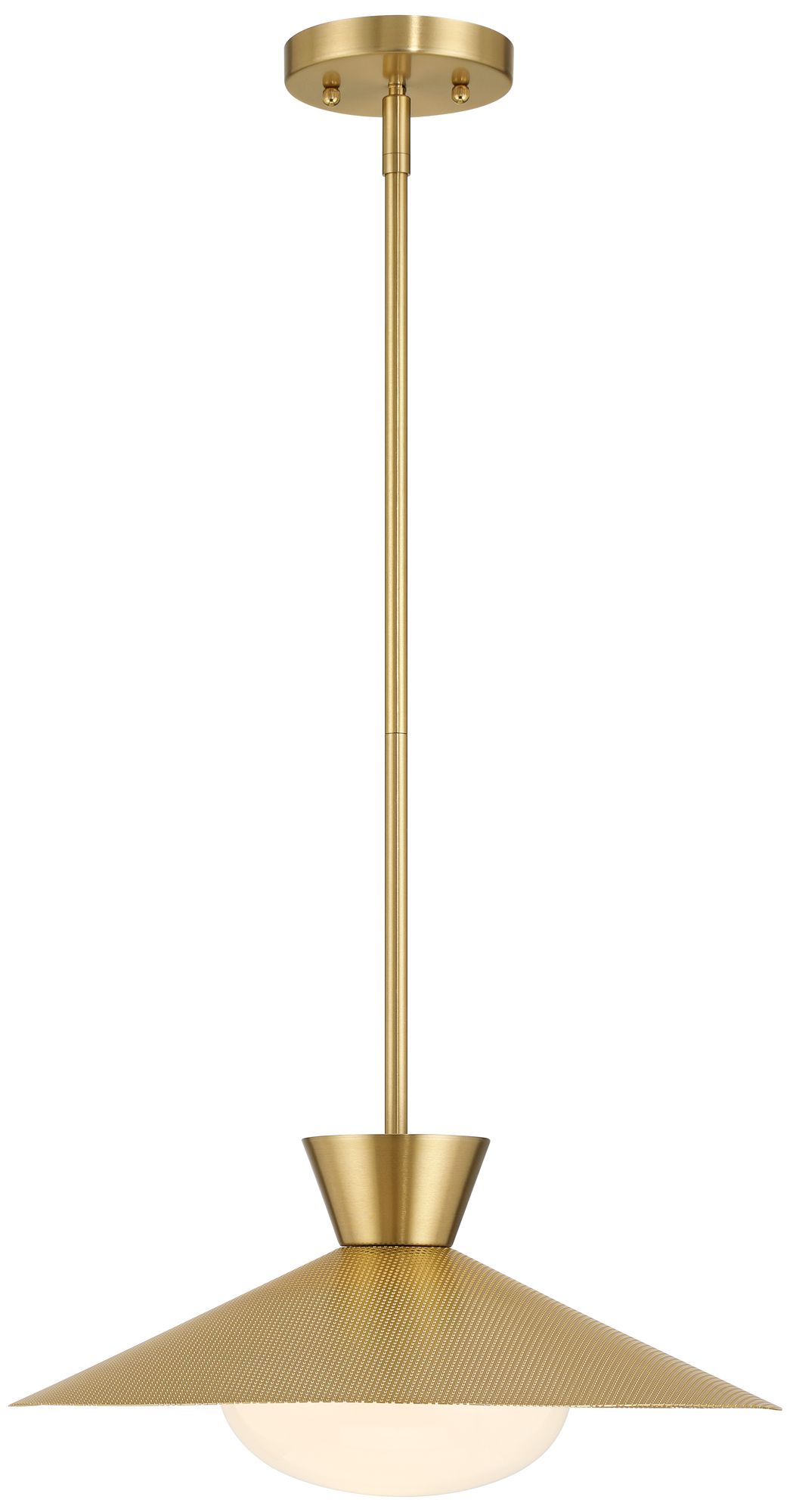 Image 6 Possini Euro Scherer 16" Wide Antique Brass Pendant Light more views