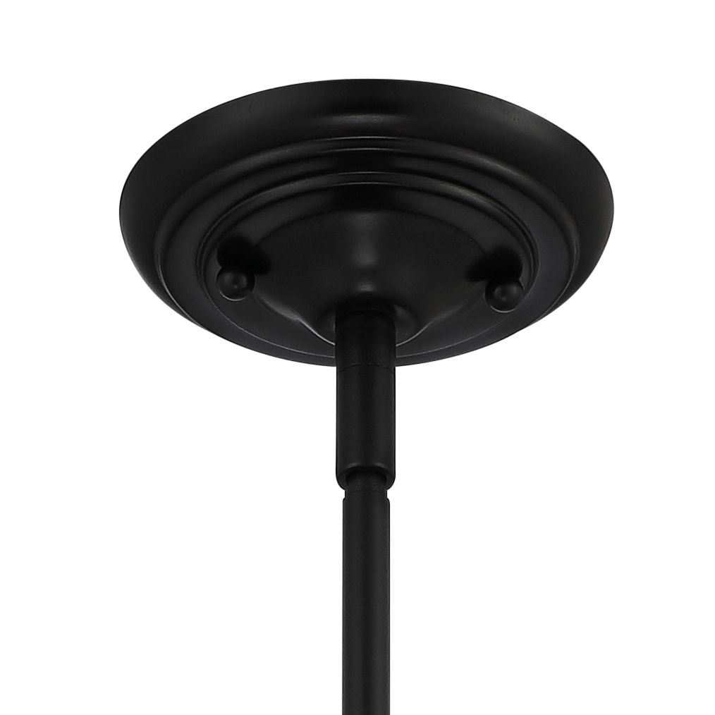 Image 4 Possini Euro Schoolhouse 11"W Black and Opal Schoolhouse Pendant Light more views