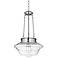 Possini Euro Schoolhouse 13" Wide Brushed Nickel LED Pendant