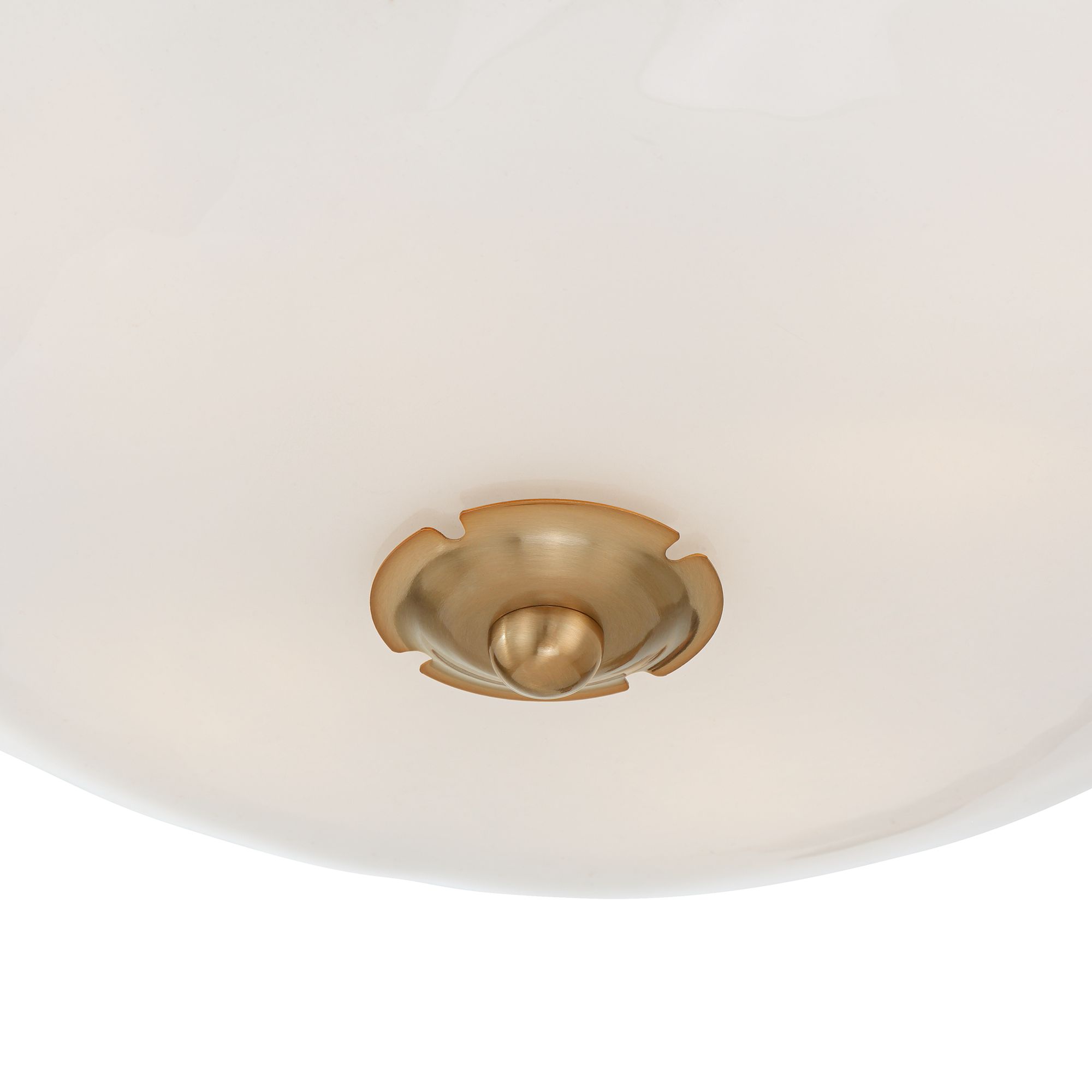 Image 3 Possini Euro Scipio 18" Wide Soft Gold and Glass 4-Light Ceiling Light more views