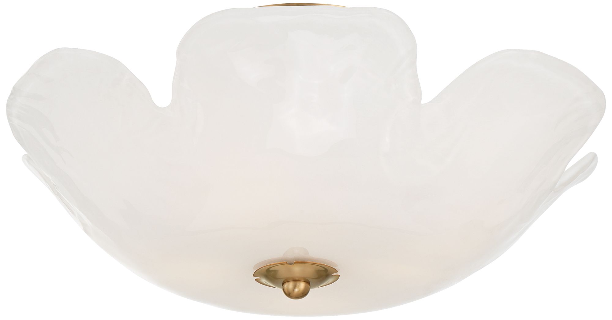 Image 6 Possini Euro Scipio 18" Wide Soft Gold and Glass 4-Light Ceiling Light more views